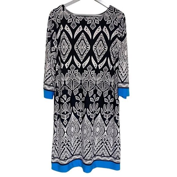 Croft & Barrow XL black white turquoise - Picture 5 of 5